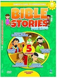 Bible Stories For Kids Vol-3-English, DVD: Amazon.in: Animated Bible ...