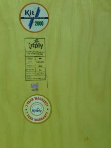Kitply Kit2000 MR 19MM 7 x 4 Blockboard Plywood Price in India - Buy ...