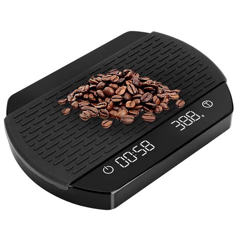 Amazon.com: Alltope Digital Coffee Scale with Timer, High Precision LED Hidden Screen, 3kg/0.1g ...