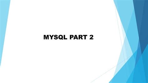 MySQL Advanced Tutorial 的图像结果