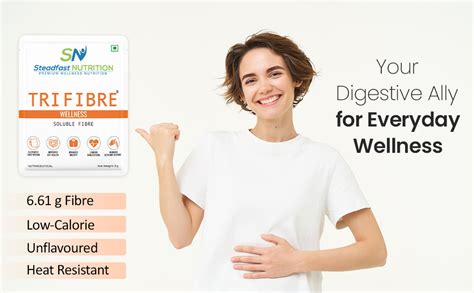 Steadfast Nutrition Tri Fibre | Clear Soluble Fiber Supplement for ...