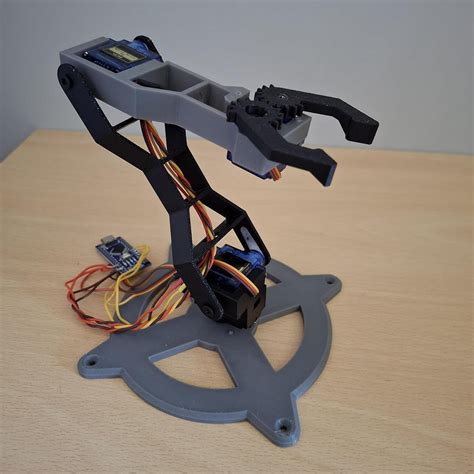 DIY Acrylic Robot Manipulator Mechanical Arm Kit | Build Your Own ...