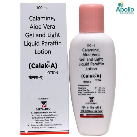 Calak A Lotion 100 ml Price, Uses, Side Effects, Composition - Apollo ...