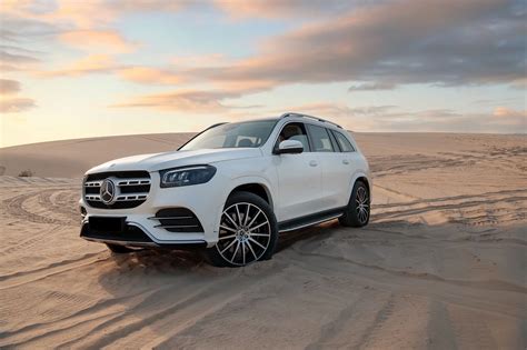Rent Mercedes Benz GLS White in Dubai - SUV - Octane.Rent