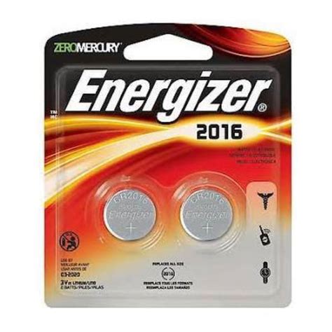 Energizer CR2016 / ECR2016 3V Lithium Primary Coin Cell Battery India ...