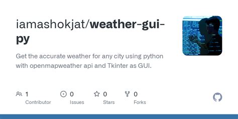 Image result for Weather GUI Python