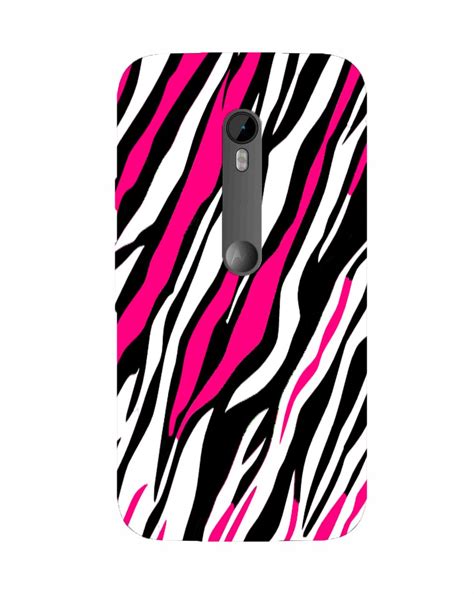 Back Cover for Moto X Force RED Black Strips : Amazon.in: Electronics