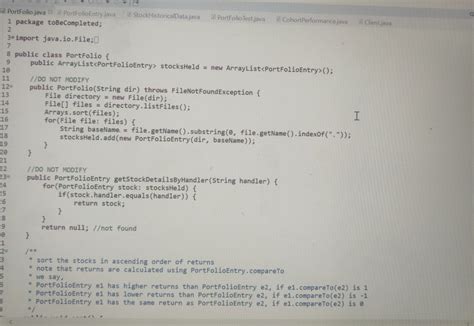 Image result for Core Java Portfolio Sample