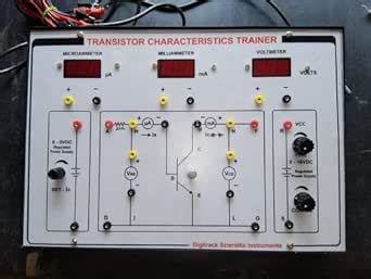 Digitrack Transistor Characteristics Trainer Kit : Amazon.in ...