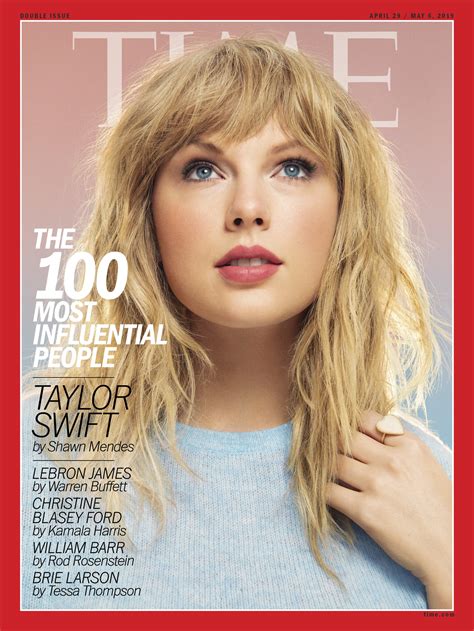 Taylor Swift Time 100 Most Influential People Cover 2019 | POPSUGAR ...