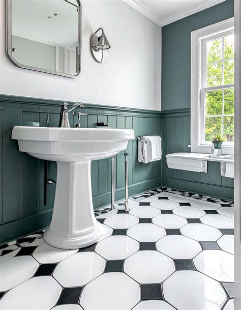 25 Powder Room Floor Tile Ideas for a Stunning Look