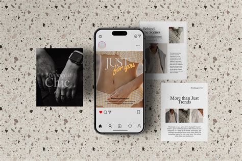 iPhone Screen & Instagram Post Mockups