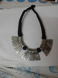 Sitashi Hand Made Metal Necklace Set for Girls and Women : Amazon.in ...