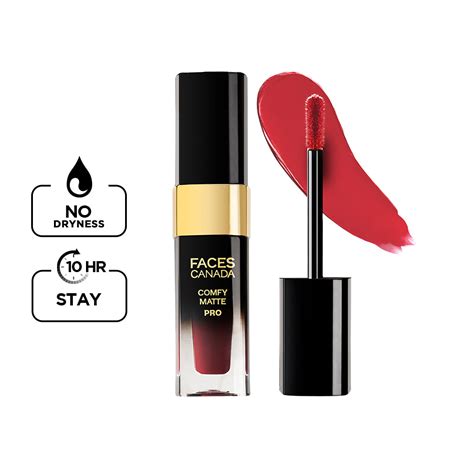 Comfy Matte Lipstick - Buy Matte Liquid Lipstick Online – Faces Canada