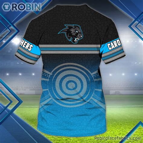 Carolina Panthers Custom Shirt - Custom Name 3D T Shirt - RobinPlaceFabrics