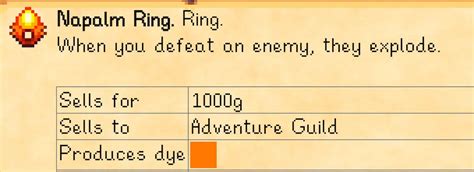 Napalm Ring Stardew: A Double-Edged Gem Worth Exploring