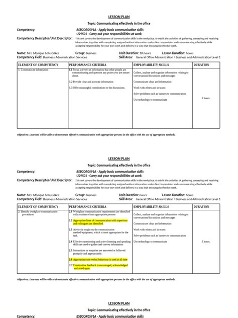 Image result for Communication Principles Lesson Plan