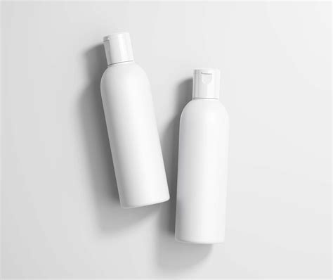 Free Cosmetics Bottle Mockup (PSD)