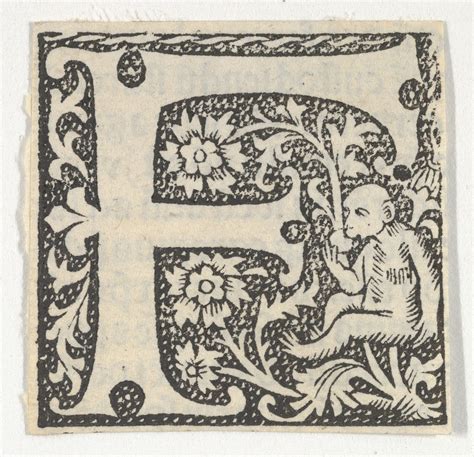 Anonymous, French, 15th century | Decorated Roman alphabet | The ...
