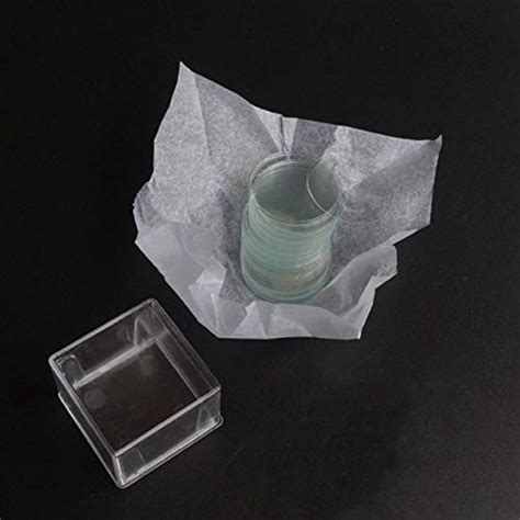 10mm Diameter Round Microscope Slide Glass Cover Slips 100pcs/Pack ...