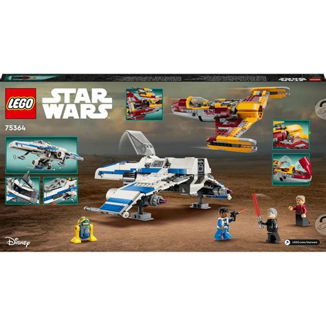 LEGO® Star Wars™ - E-Wing al Noii Republici vs Starfighter-ul lui Shin ...