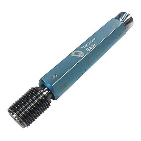 VERMONT GAGE, Go (Plus), 5/8"-24 Thread Size, Threaded Plug Gauge ...