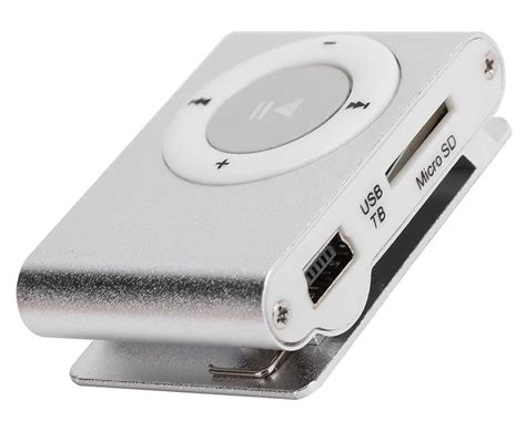 Mini Portable MP3 Player, Back Clip USB Aluminum Alloy Music Player ...