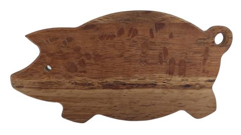 Buy Cutting Board, Oak Wood Piggy Design- Handmade by Hesse Woods from ...