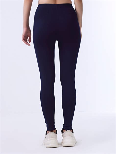 Navy slim fit legging