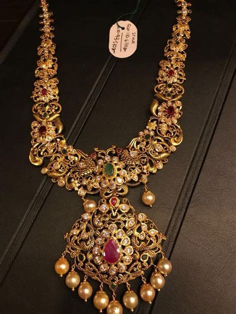Gold Necklace Latest Designs - Indian Jewelry Designs