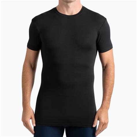 Black Crew Neck Undershirt // UnderFit