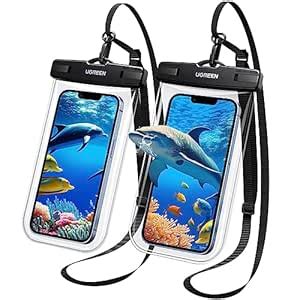 UGREEN Smartphone Waterproof Case, Fully Waterproof, Face ...