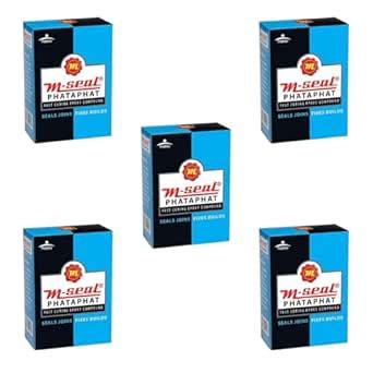 M-Seal Phataphat Fast Setting Epoxy Putty Sealant Adhesive For Leakage ...