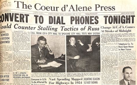 HUCKLEBERRIES: Hello, hello | Coeur d'Alene Press