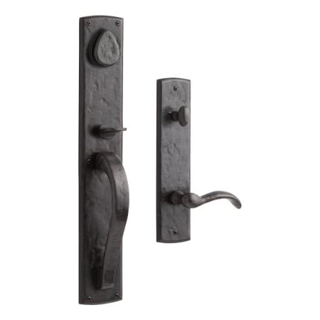 Signature Hardware 305487 Ellis Left Handed Solid Bronze Keyed Entry ...