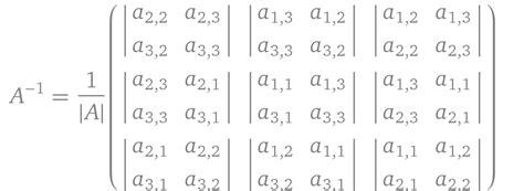 Image result for 3D Matrix Inverse