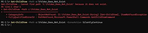 PowerShell Handling Errors 的图像结果