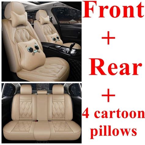 Buy 0beilita Car Seat Covers Universal Full Set for Toyota Corolla Chr ...