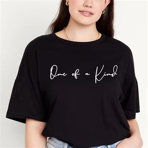 One Of A Kind Graphic Printed Classic Oversized T-shirt For Women [240 ...