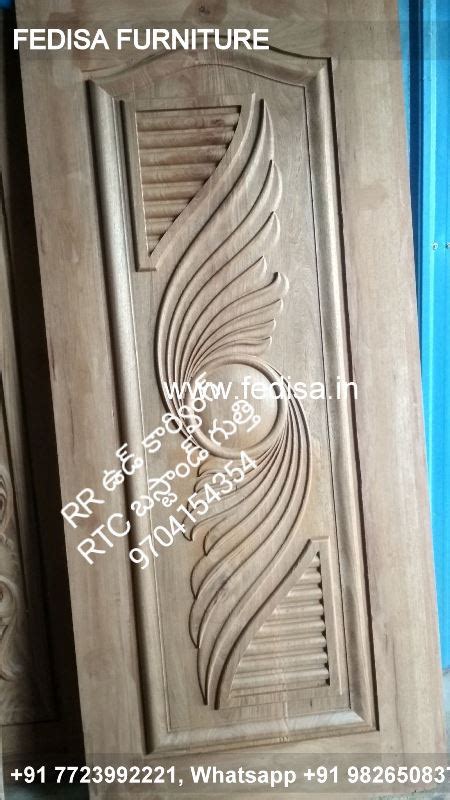 Door Design Room Door Design Single Main Gate Design Main Door Groove ...
