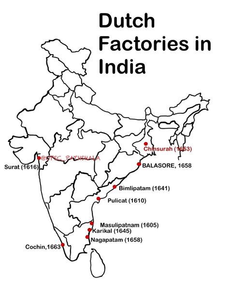 Rise Of Dutch And English Influence In India - PWOnlyIAS