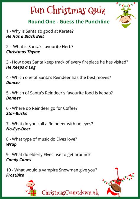 Fun Christmas Quiz Questions & Answers 2026