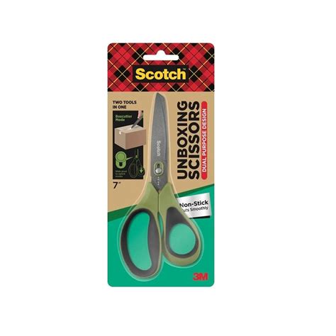 Scotch Dual-Purpose Scissor Cum Cutter | Universal Tool for Unboxing ...