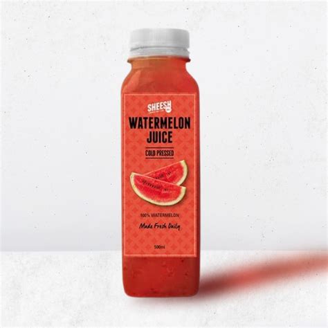 Cold Pressed Watermelon Juice - 500ml