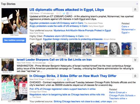 Google News Top Stories 的图像结果