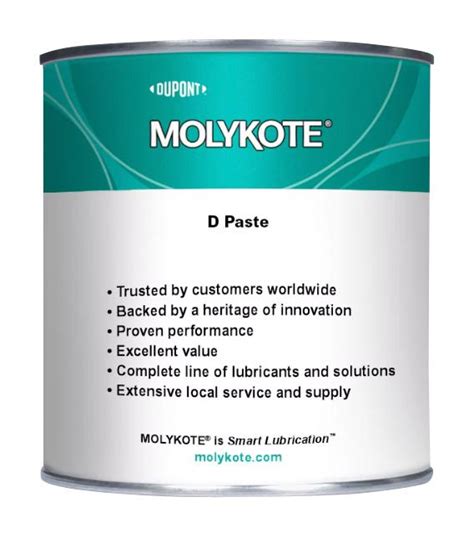 Buy in India MOLYKOTE MOLYKOTE D, 1KG Anti-Seize Paste, Mineral Oil ...