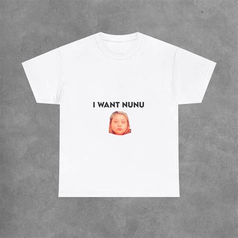 Ash Trevino Nunu Meme T-shirt, Viral Tiktok Humor Tee, Trendy Unisex ...