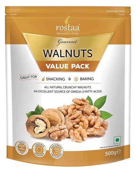 rostaa Premium Fresh Walnut (Akhrot) Walnut Magaj Without Shell High In ...