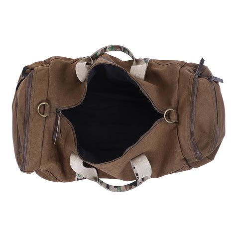 Men's Travel Duffle Bag - Spacious Lightweight | Brown| Handcrafted ...