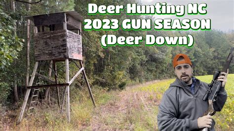 Deer Hunting NC 2023 | Gun Season | (Deer Down!!) - YouTube